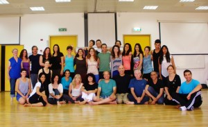 16.5.14 יום של סדנאות תנועה במכללה האקדמית וינגייט 